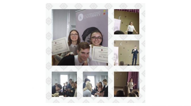 Вітаємо з дебютом у конкурсі ораторського мистецтва наших учнів