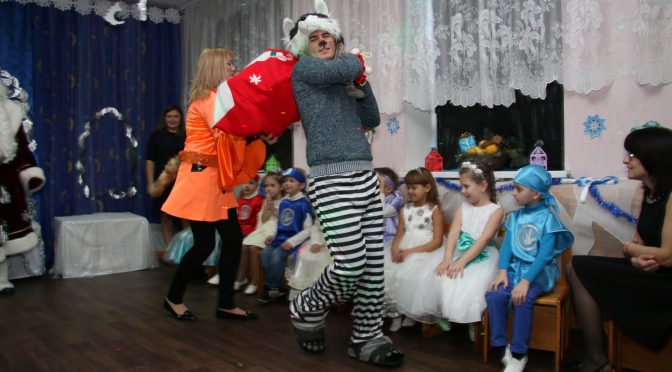 Новорічне свято завітало і до дошкільнят